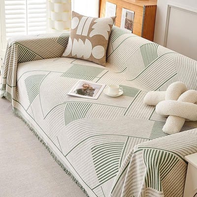 Nieuwe Chenille Sofa Handdoekhoes All-inclusive Universele Vierseizoenen Sofa Kussenhoes Antislip Hoes Deken 180*130cm