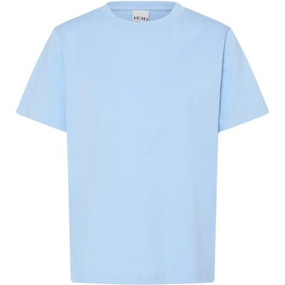 Ichi IHPALMER LOOSE SS Dames T-shirt - Powder Blue
