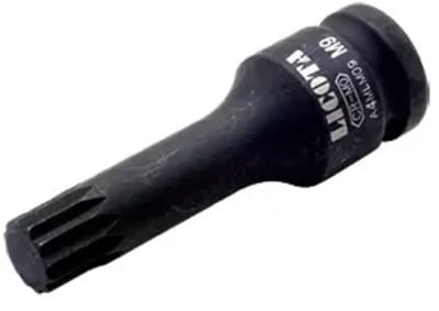 M10 Spline Bit, 1/2" Dop Slagmoersleutel