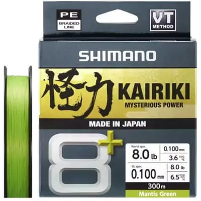 Vlecht Shimano Kairiki 8+ 300 m