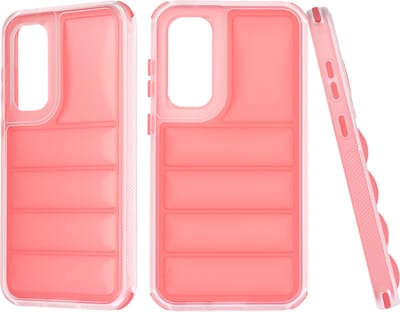 Hoes voor Samsung Galaxy S23 FE S711, Techsuit, Wave Shield, Rood