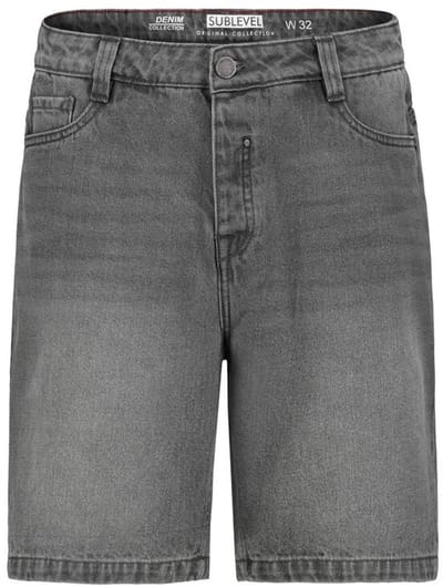 Sublevel Mens Bermuda Heren Shorts - grijs - S