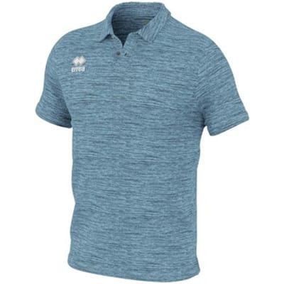 Polo Errea Carlos Korte Mouw Ad Lichtblauw - Sportswear - Volwassen