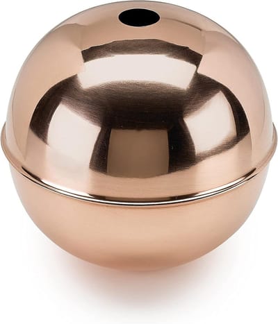 Windwijzer Onderdelen - Koperen Bal - Tuindecoratie - Handgemaakt Koper - 6 inch - Koper