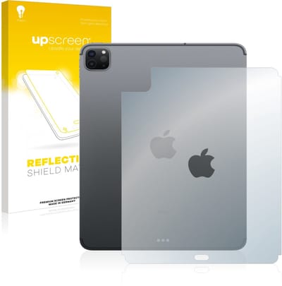 upscreen - Screenprotector voor Apple iPad Pro 11" 2020 (Achterkant, 2. Gen.) - Folie Beschermfolie anti glare matte