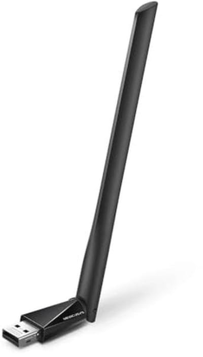 AC1300 WLAN-adapter, dual band 5 GHz/2,4 GHz voor pc, desktop, laptop en tablet - Compatibel met Windows 11/10