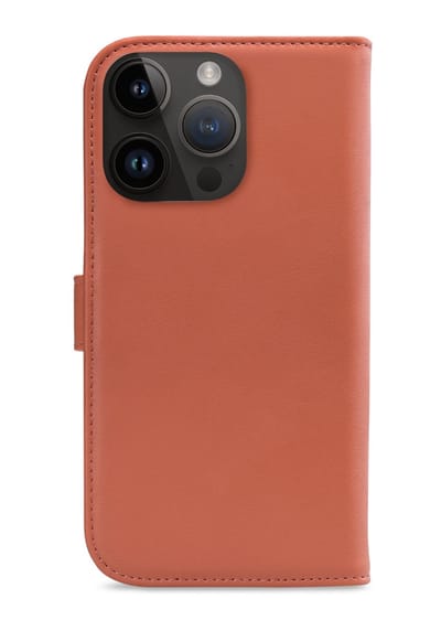 My Style Telefoonhoesje geschikt voor Apple iPhone 14 Pro Hoesje | My Style Flex Wallet Bookcase Portemonnee | Pasjeshouder voor 3 Pasjes | Telefoonhoesje voor Pinpas / OV Kaart / Rijbewijs - Rust Red | Rood