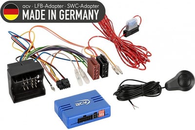 Stuurwiel bediening geschikt voor BMW/Mini diverse voertuigen 40Pin Quadlock/PDC (42sbm009)