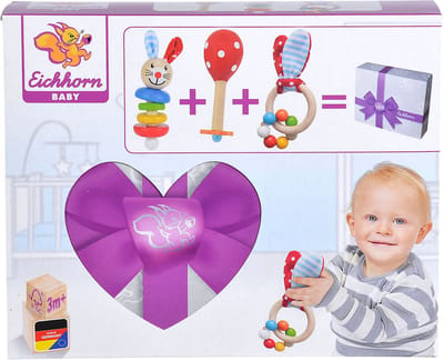 Eichhorn Baby Cadeauset, 3dlg.