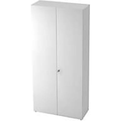 Archiefkast TOPAS LINE, 6 ordnerhoogten, B 1000 mm, wit/wit
