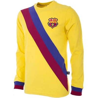 Uitshirt met lange mouwen FC Barcelone 1974/1975