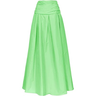 PINKO Ispettore Gonna Taffeta Vibrant Green Größe: 38 | Midiröcke Outlet | Damen | Grün