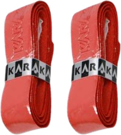 Karakal PU Super Grip Duo Pack - Basisgrip - Squashgrip - Rood - 2 Stuks
