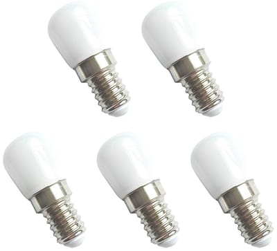 Spectrum LED Miniatuur Lamp E14 1.5W - 230V - 150 Lumen - 6000K Koud wit - Helder daglicht - Energiezuinig - 5 stuks