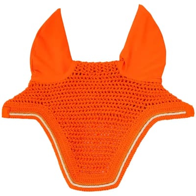 Kentucky Horsewear - Oornetje Wellington diamond rope soundless orange Full