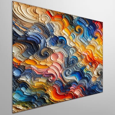 Kunstprint | Wanddecoratie | Dibond | 40 × 40 cm