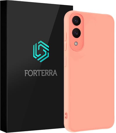 Hoesje Geschikt voor Samsung Galaxy S25 Edge - Sterk & Shockproof - Siliconen Case - Hoes Cover - Lichtroze