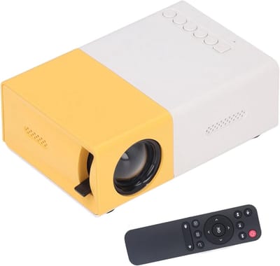 Draagbare Mini Projector voor Thuis en Buiten, 24 tot 60 Inch Beeldscherm met 1920 x 1080 Resolutie voor Filmavonden en Presentaties