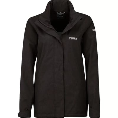 Pro-x Elements Outdoorjas Naomi Dames Polyester Zwart Maat 44