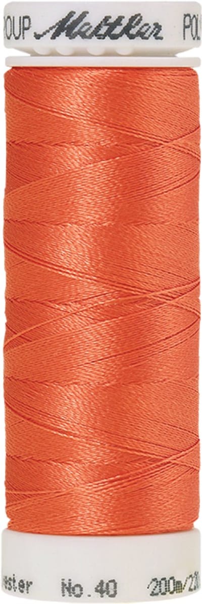 Mettler borduurgaren - Oranje - Nr 1430 - Polysheen - 200 meter