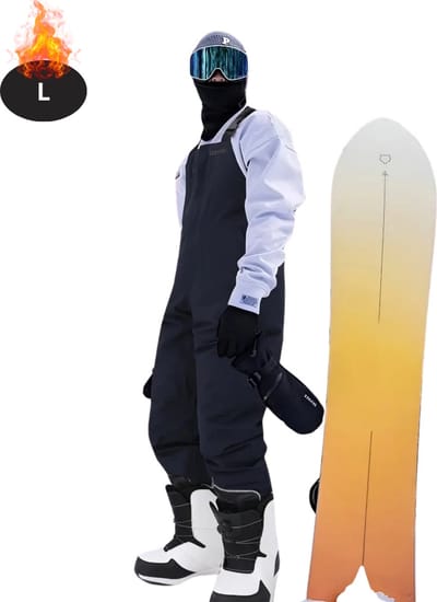 Bovista Skipak - SkiBroek - Skijas - Ski Suit - Wintersport - Heren - 2-Delig - Marineblauw - Maat L
