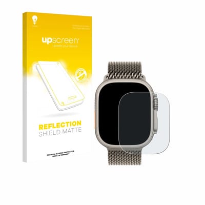 upscreen - Screenprotector voor Apple Watch Ultra / Ultra 2 / Ultra 3 (49 mm) - Folie Beschermfolie anti glare matte