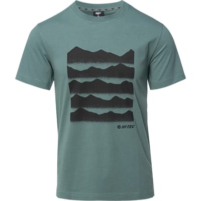 Hi-tec Amezo T-shirt Met Korte Mouwen Groen XL Man