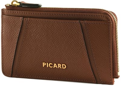 PICARD Leren sleutelgeval Chic Way 1 Key Case Cognac bruine