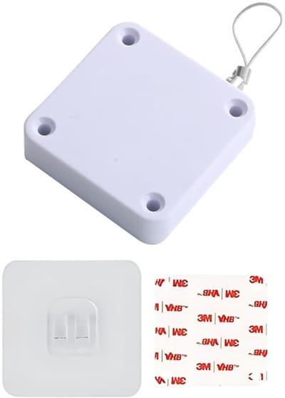 Dailygoods- Automatische Deursluiter Stille Sluiting - Deurdranger - Deursluiter voor Binnen - Multifunctionele Deursluiter - Woondeursluiter - Voorkomt Insecten en Luchtlekken