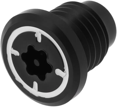 Dailygoody - Corrugated Head Weight Screw - Voor Fairway Wood - 6g Gewichten - Zwart - Precisie Gewicht - Verbeteren van Slaag - Geschikt voor Golfclu