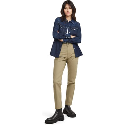 G-Star Slim Chino Dune Taglia: W24L30 | Pantaloni chino Outlet | Donna