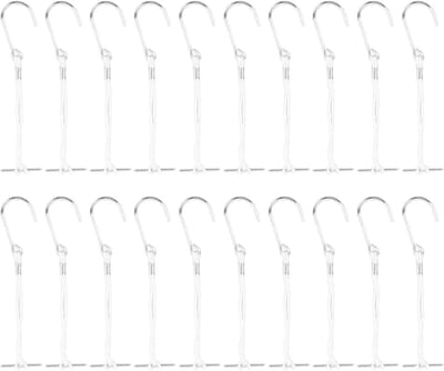 20 Stuks Metalen Hanghaken voor Papierpatronen - Ideaal voor Opbergen en Organiseren van Naaipatronen, Karton en Bouwpapier