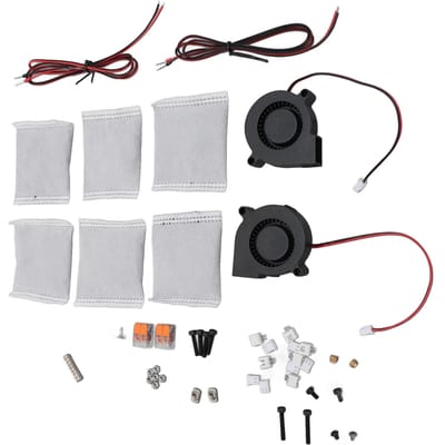 Filtres à charbon pour imprimante 3D Rechargeables Purification Rapide Filtre à charbon actif Durable avec Ventilateurs