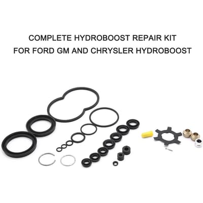 GM 2771004 Hydroboost reparatieset Hydro-Boost afdichtingsreparatieset Exacte kopie voor remsysteem zwart