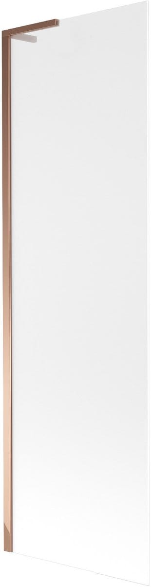 Mexen Next L badwand 1-vleugelig 60 x 150 , matglas, roze goud - 895-060-000-03-30-60