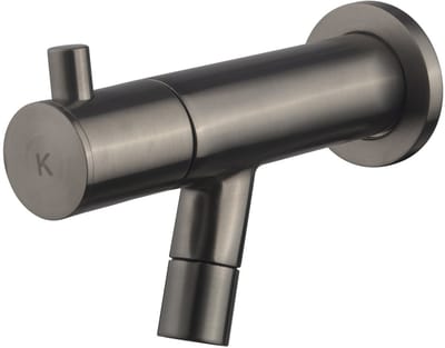 Wiesbaden Amador fonteinkraan met muurbevestiging Kiwa 1/2'' gunmetal
