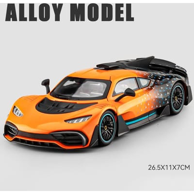 1:18 Mercedes Benz Amg One 300Sl Gtr Gt Supercar Alliage Métal Moulé Sous Pression Modèle De Voiture Affichage De Bureau Objet De Collection Ornement Cadeau De Vacances