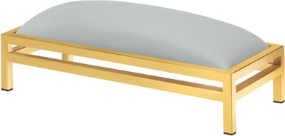 Armsteun voor nagelstyliste Grijs/Gold/ Handkussen/Armsteun/Armsteun nagelstyliste/Handkussen voor manicure