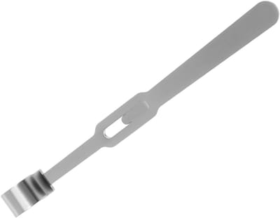 Honingroerder Roerstaaf - Drankroerder Cocktail - Dranken Mixen - Roestvrij Staal - 16 cm Lengte - Zilver