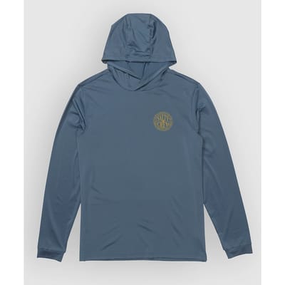 Salty Crew Global Hood Sunshirt Longsleeve Lycra blauw