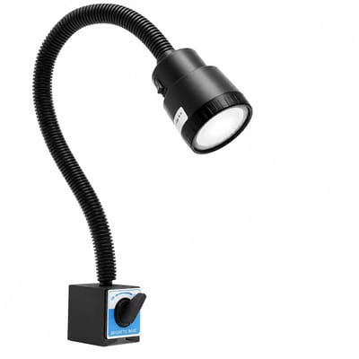 Seth Select LED Werklamp 5W met Magnetische Voet – Flexibele Machineverlichting voor Draaibank, Freesmachine, Boormachine en Werkbank