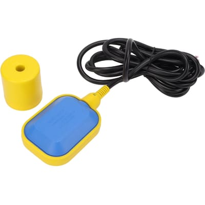 Interrupteur à flotteur 220V Contrôleur de niveau d'eau liquide Capteur contacteur Protection IP68 pour réservoir pompe 3 Meters / 9.8ft
