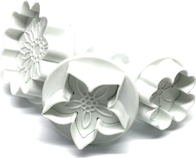 Dekofee Plunger Uitstekers Bloemen Mix set/3