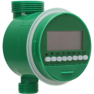 Minuteur d'arrosage programmable Auto Écran LCD Économie d'énergie Minuteur d'arrosage avec filtre pour cour