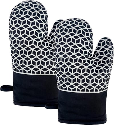 Hittebestendige Ovenhandschoenen tot 300 °C met Antislip Siliconen Grip – Kookhandschoenen voor Koken, Bakken en Grillen