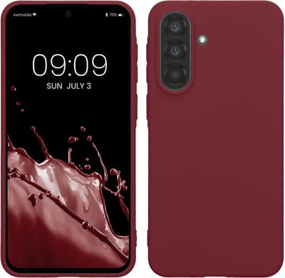kwmobile telefoonhoesje geschikt voor Samsung Galaxy A37 5G - Hoesje voor smartphone - Back cover in bordeaux-violet