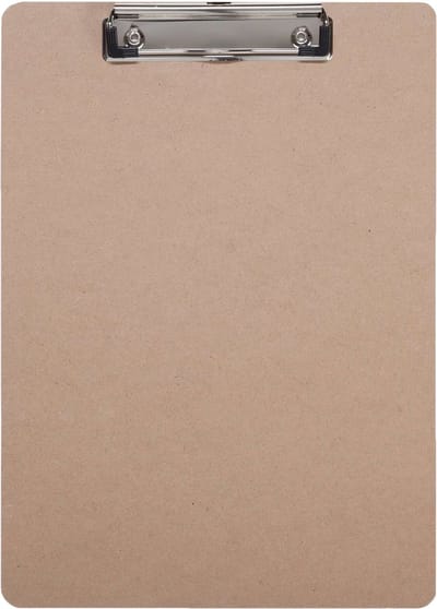 DESQ® Klembord - A4 - MDF - Klem - Ophanghaak