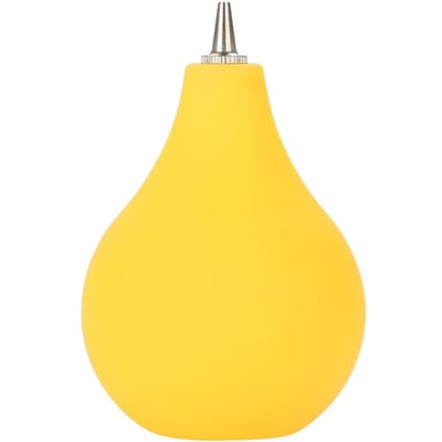 Outil de nettoyage de pompe à air soufflante en caoutchouc pour objectif d'appareil photo numérique, filtre de montre (Jaune) beige