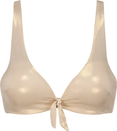 Beachlife Gold Champagn Dames Bikinitopje - Maat B40