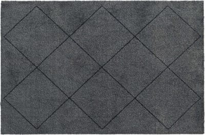 MD Entree - Deurmat - Schoonloopmat - Soft&Deco - Nordic Charcoal - 67 x 100 cm